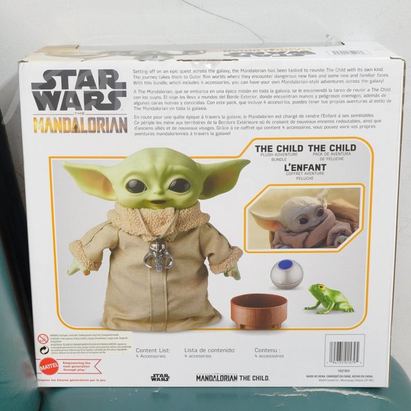 Star Wars Grogu, The Child 11" Bundle‎ ,  Dimensions: 15” x 6” x 14”. - Picture 2 of 5